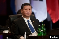 中国领导人习近平在巴厘岛出席G20峰会。(2022年11月15日)