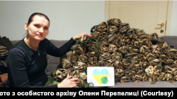 Олена Перепелиця, харків'янка, яка наразі живе у Бельгії, об'єднала місцеві родини на допомогу українським військовим.