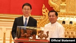 စစ်ကောင်စီခေါင်းဆောင် ဗိုလ်ချုပ်မှူးကြီးမင်းအောင်လှိုင်နဲ့ တရုတ်နိုင်ငံ၊ ယူနန်ပြည်နယ် အုပ်ချုပ်ရေးမှူး Mr. Wang Yubo တို့ တွေ့ဆုံ (ဖေဖော်ဝါရီ ၂၀၊ ၂၀၂၄)