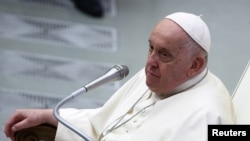 罗马天主教教宗方济各(Pope Francis)在2023年11月30日出席里斯本世界青年日会议。