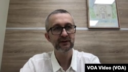 Наріман Джелял, перший заступник голови Меджлісу кримськотатарського народу. Кадр з відео