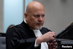 资料照:国际刑事法院检察官卡里姆·汗(Karim Khan)