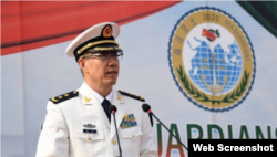 中国新任国防部长董军 (网络照片)