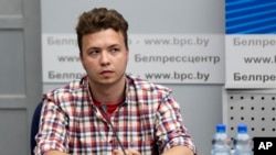 Архівне фото червня 2021 року: Білоруський дисидент Роман Пратасевич.