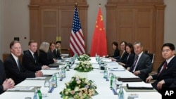 美国白宫国家安全顾问沙利文与中国外长王毅在马耳他举行会晤。(2023年9月16日)