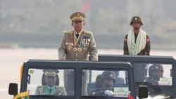 ဆန့်ကျင်ဘက် အင်အားစုတွေကို ချေမှုန်းဖို့ မြန်မာစစ်ခေါင်းဆောင် ကတိပြု
 ဆန့်ကျင်ဘက် အင်အားစုတွေကို ချေမှုန်းဖို့ မြန်မာစစ်ခေါင်းဆောင် ကတိပြု