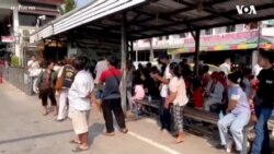 မြဝတီခရိုင်တွင်းတိုက်ပွဲတွေကြောင့် ထိုင်းဘက်ထွက်ပြေးလာသူဒုက္ခသည်များ
 မြဝတီခရိုင်တွင်းတိုက်ပွဲတွေကြောင့် ထိုင်းဘက်ထွက်ပြေးလာသူဒုက္ခသည်များ