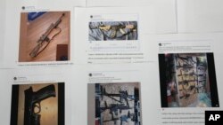 美国犹他州地区法院对罗伯逊提出的三项重罪指控列出的证据。(2023年8月9日)