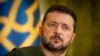 乌克兰总统弗拉基米尔·泽连斯基(Volodymyr Zelenskyy)在2024年7月15的一次记者会上。