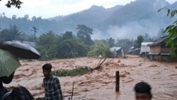 ရေကြီးမြေပြိုမှုတွေကြောင့် ထိုင်းနိုင်ငံ ဒုက္ခသည်စခန်းမှာ ထိခိုက်ပျက်စီး
 ရေကြီးမြေပြိုမှုတွေကြောင့် ထိုင်းနိုင်ငံ ဒုက္ခသည်စခန်းမှာ ထိခိုက်ပျက်စီး
