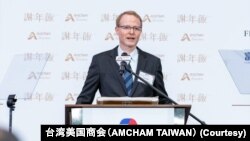 资料照:台湾美国商会会长银丹(Dan Silver)(照片来自台湾美国商会网站)