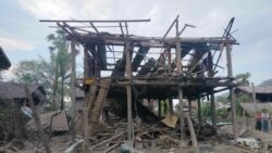 ဆောမြို့နယ်မှာ လေကြောင်းတိုက်ခိုက်ခံရမှုကြောင့် ကျေးရွာသားတချို့ ထိခိုက်သေဆုံး  ဆောမြို့နယ်မှာ လေကြောင်းတိုက်ခိုက်ခံရမှုကြောင့် ကျေးရွာသားတချို့ ထိခိုက်သေဆုံး
