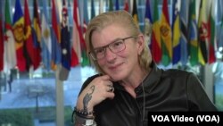 Юлія “Тайра” Паєвська розповідає про отримання міжнародної премії “Відважні жінки” під час ексклюзивного інтерв’ю для “Голосу Америки”.