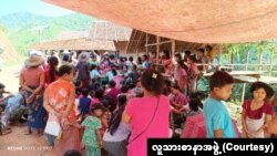 တနင်္သာရီတိုင်းအတွင်းက စစ်ဘေးရှောင်များယခင်မှတ်တမ်းဓာတ်ပုံ (ဓာတ်ပုံ- လူသားစာနာအဖွဲ့)