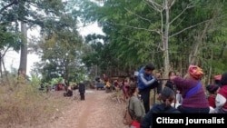 ဆီဆိုင်မြို့တိုက်ပွဲတွေကြောင့် စစ်ဘေးရှောင်နေရသူများ