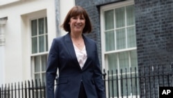 资料照:英国财政大臣雷切尔·里夫斯(Rachel Reeves)