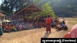 တနင်္သာရီတိုင်းအတွင်းက စစ်ဘေးရှောင်များ (ဓာတ်ပုံ- လူသားစာနာအဖွဲ့)