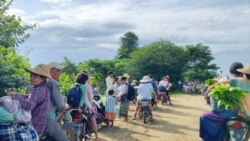 ခင်ဦးမြို့နယ်ကျေးရွာတချို့  စစ်ကောင်စီလေကြောင်းတိုက်ခိုက် ခင်ဦးမြို့နယ်ကျေးရွာတချို့  စစ်ကောင်စီလေကြောင်းတိုက်ခိုက်