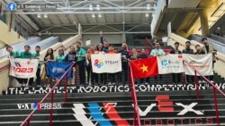 Học sinh Việt Nam giành giải tại cuộc thi Robotics ở Mỹ Học sinh Việt Nam giành giải tại cuộc thi Robotics ở Mỹ
