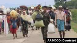 စစ်ဘေးရှောင်မွတ်ဆလင်များကို AA ကကြိုဆိုခဲ့ကြောင်း ထုတ်ပြန်ခဲ့သည့်မှတ်တမ်းဓာတ်ပုံ (မေ ၁၃၊ ၂၀၂၄)