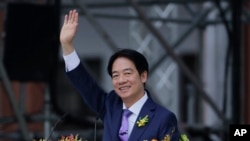 民进党籍的台湾新总统赖清德星期一(5月20日)正式就任。