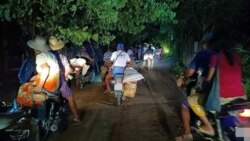 စစ်ကောင်စီ စစ်ဆင်ရေးကြောင့် ရေဦးဒေသခံ ထောင်ချီတိမ်းရှောင်
 စစ်ကောင်စီ စစ်ဆင်ရေးကြောင့် ရေဦးဒေသခံ ထောင်ချီတိမ်းရှောင်