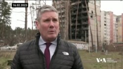 Лідер Лейбористської партії Кір Стармер на Київщині 16 лютого 2023 р. Лідер Лейбористської партії Кір Стармер на Київщині 16 лютого 2023 р.