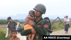 စစ်ဘေးရှောင်မွတ်ဆလင်များကို AA ကကြိုဆိုခဲ့ကြောင်း ထုတ်ပြန်ခဲ့သည့်မှတ်တမ်းဓာတ်ပုံ (မေ ၁၃၊ ၂၀၂၄)