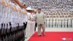 ရေတပ်စွမ်းရည် တိုးမြှင့်ဖို့ မြောက်ကိုရီးယားခေါင်းဆောင် တိုက်တွန်း
 ရေတပ်စွမ်းရည် တိုးမြှင့်ဖို့ မြောက်ကိုရီးယားခေါင်းဆောင် တိုက်တွန်း