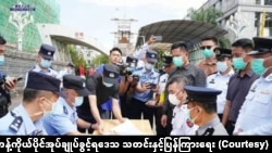 အွန်လိုင်းရာဇဝတ်မှုအတွက် မသင်္ကာသူတွေ တရုတ်ထံ မြန်မာလွှဲအပ် (အောက်တိုဘာ၊ ၂၀၂၃)
