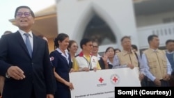 မြန်မာအတွက် လူသားချင်းစာနာမှုအကူအညီတွေ မြဝတီ-မဲဆောက်နယ်စပ်ဂိတ်ကနေ ထိုင်းစတင်ပို့ဆောင် (မတ် ၂၅၊ ၂၀၂၄)