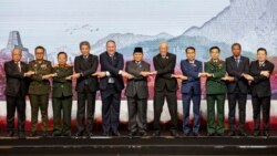 အာဆီယံကာကွယ်ရေးဝန်ကြီးတွေ မြန်မာ့အရေး ငြိမ်းချမ်းစွာအဖြေရှာဖို့တိုက်တွန်း
 အာဆီယံကာကွယ်ရေးဝန်ကြီးတွေ မြန်မာ့အရေး ငြိမ်းချမ်းစွာအဖြေရှာဖို့တိုက်တွန်း