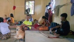 ရခိုင်နဲ့ ချင်းပြည်နယ်မှာ တိုက်ပွဲတွေကြောင့် ဒေသခံတွေတိမ်းရှောင်
 ရခိုင်နဲ့ ချင်းပြည်နယ်မှာ တိုက်ပွဲတွေကြောင့် ဒေသခံတွေတိမ်းရှောင်