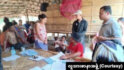 တနင်္သာရီတိုင်းအတွင်းက စစ်ဘေးရှောင်များ (ဓာတ်ပုံ- လူသားစာနာအဖွဲ့)