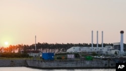 资料照片:位于德国卢布明的北溪1号管道波罗的海登陆设施,以及OPAL管道的中转站。(2022年7月21日)