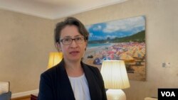 资料照:台湾驻美代表萧美琴(2022年8月12日)