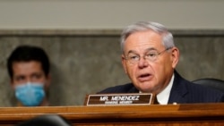资料照:民主党联邦参议员梅嫩德斯(Sen. Bob Menendez, D-NJ)