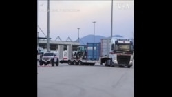 意大利红十字会向乌克兰运送救援物资  意大利红十字会向乌克兰运送救援物资