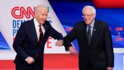 Joe Biden နဲ့ Bernie Sanders ရုပ်သံပေါ်မှာ စကားစစ်ထိုးမည် Joe Biden နဲ့ Bernie Sanders ရုပ်သံပေါ်မှာ စကားစစ်ထိုးမည်