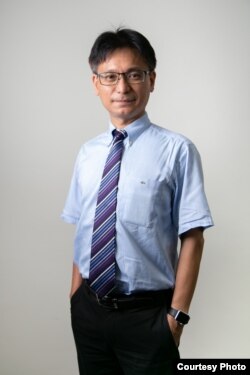 台湾世新大学国际事务处处长吴巨盟。(吴巨盟提供)