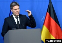 德国联邦副总理兼经济部长罗伯特∙哈贝克(Robert Habeck)