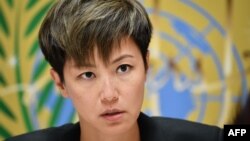 资料照:香港歌星、民主活动人士何韵诗