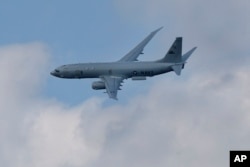 美国海军P-8反潜机。8月19日在海南岛以东220公里处的国际公海上空侦查的就是一架P-8反潜机(资料照片)