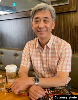 台湾中华战略前瞻学会研究员王信力。(照片来源:王信力提供)