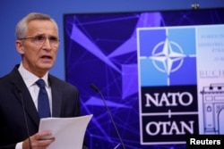 资料照:北约秘书长延斯·斯托尔滕贝格(Jens Stoltenberg)