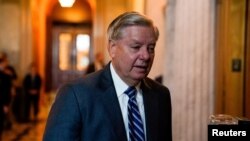 အမေရိကန်အထက်လွှတ်တော် ရီပတ်ဘလီကင်အမတ် Lindsey Graham