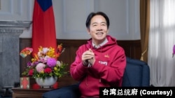 2025年1月27日,台湾总统赖清德在总统府特别录制影片发表春节讲话。