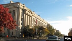 美国司法部总部大楼(资料照)