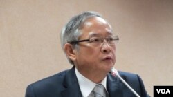 台湾执政党国民党立委林郁方(美国之音张永泰拍摄)