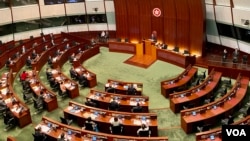 资料照:香港立法会会议厅